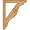 Ekena Millwork Funston Craftsman Rough Sawn Bracket, Western Red Cedar, 4"W x 34"D x 42"H BKT04X34X42FST04RWR - alternate 3